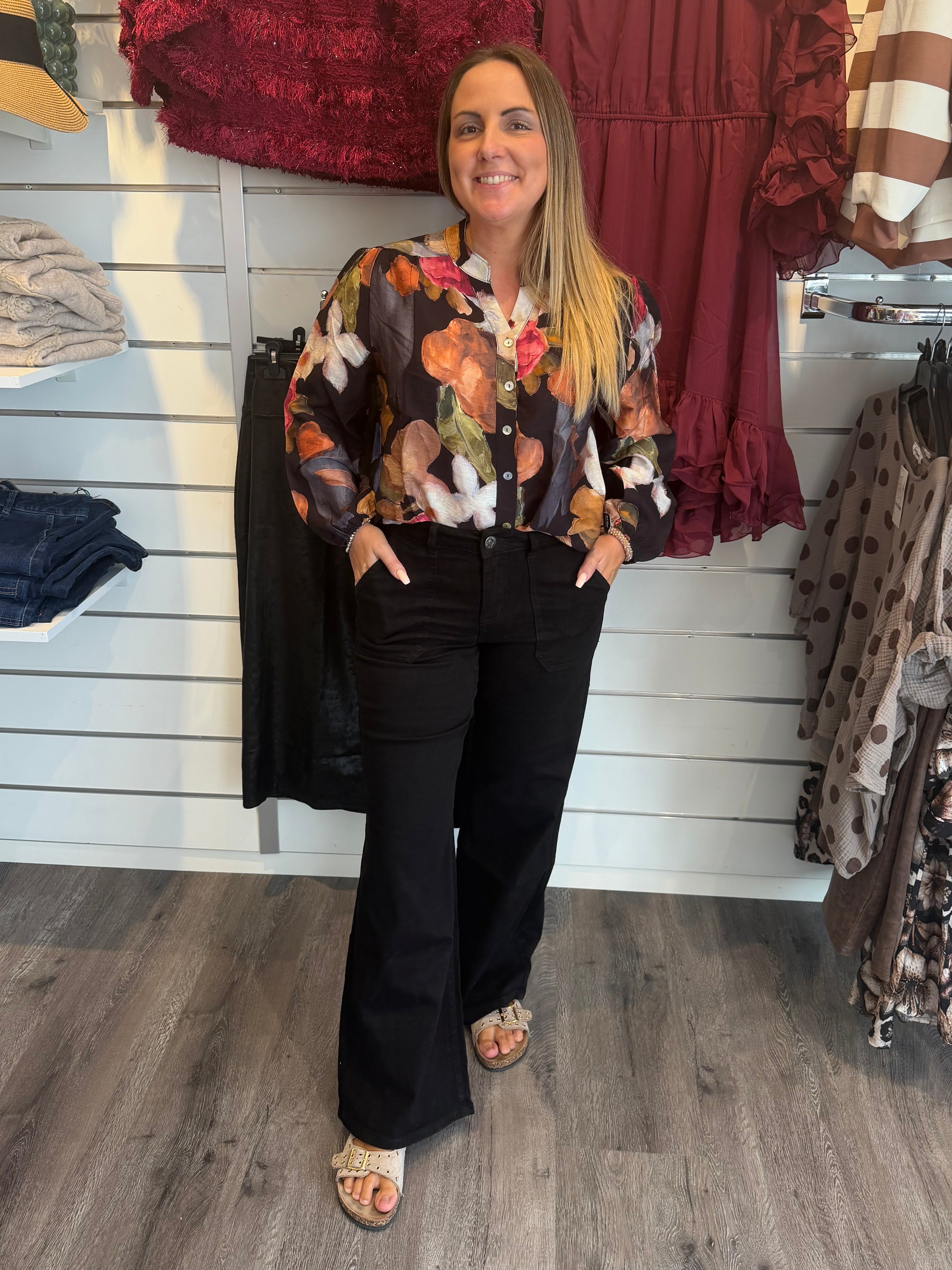 Signe  Jeans H662 Svart