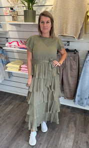 Dawn Dress- Sage Green