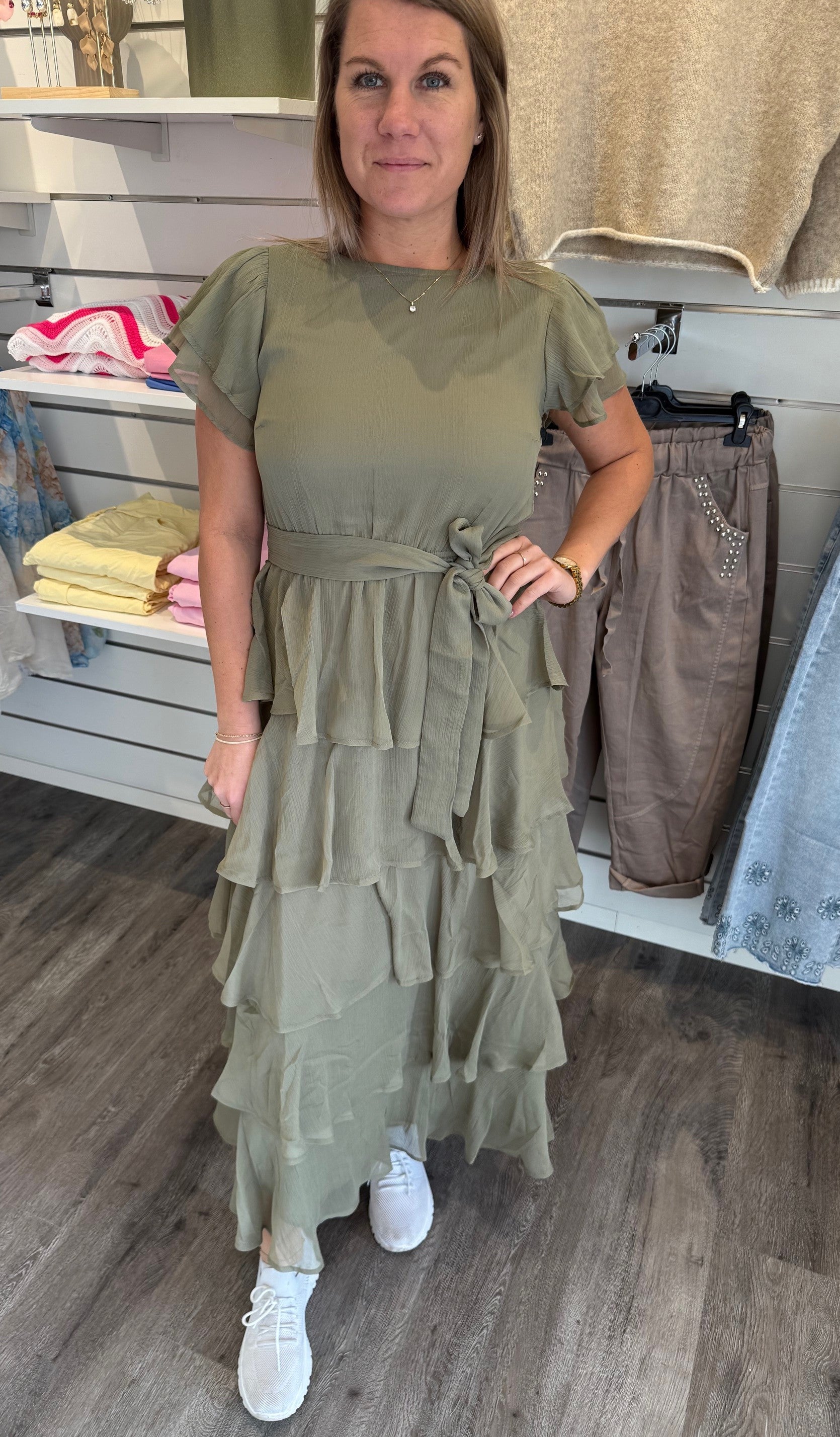 Dawn Dress- Sage Green