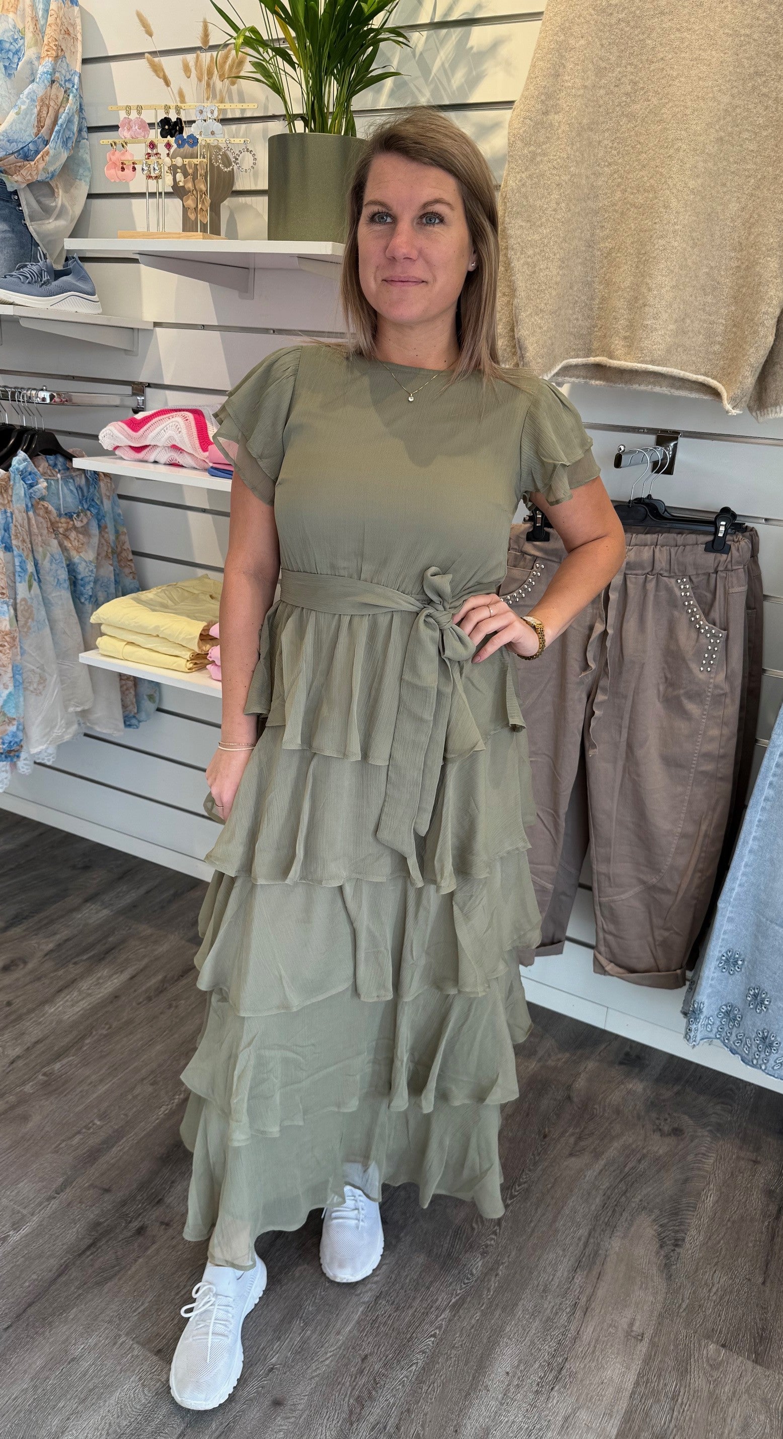 Dawn Dress- Sage Green