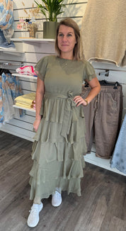 Dawn Dress- Sage Green