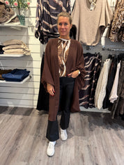 Wilma Cardigan ballong Choco