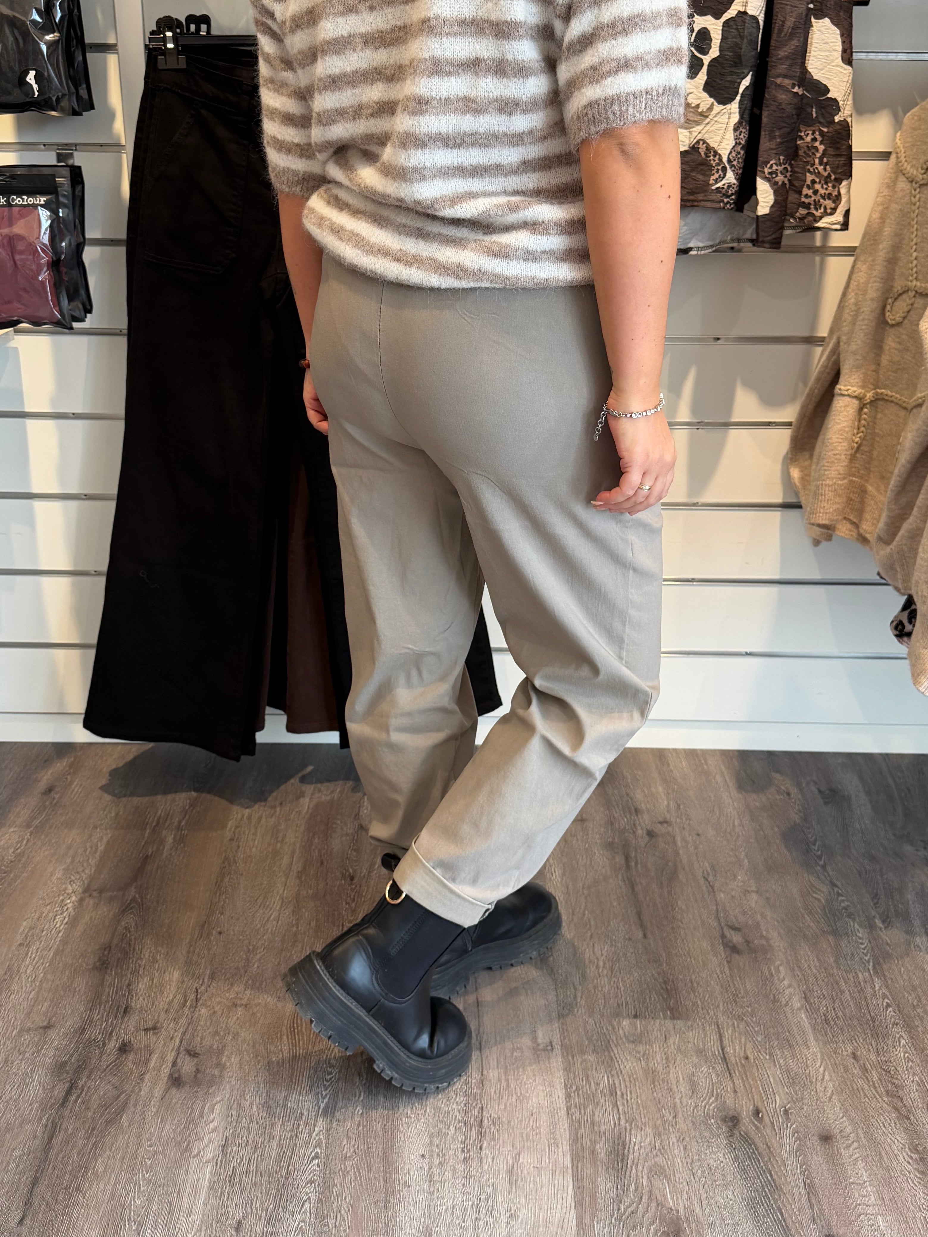Nico Byxa med resår Taupe