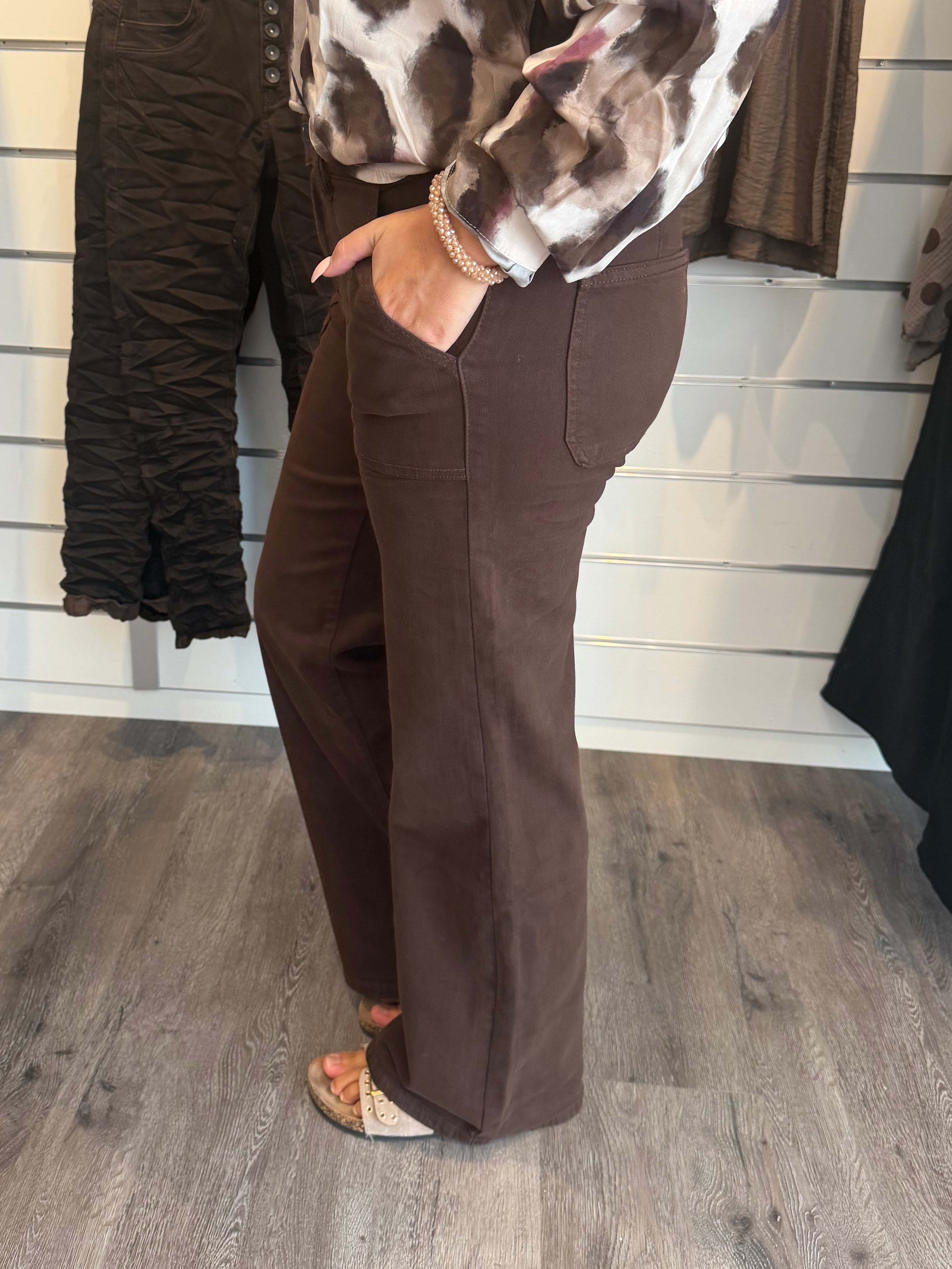 Signe  Jeans H662 Choco