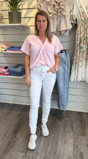 Emma Jeans Vit MDC122