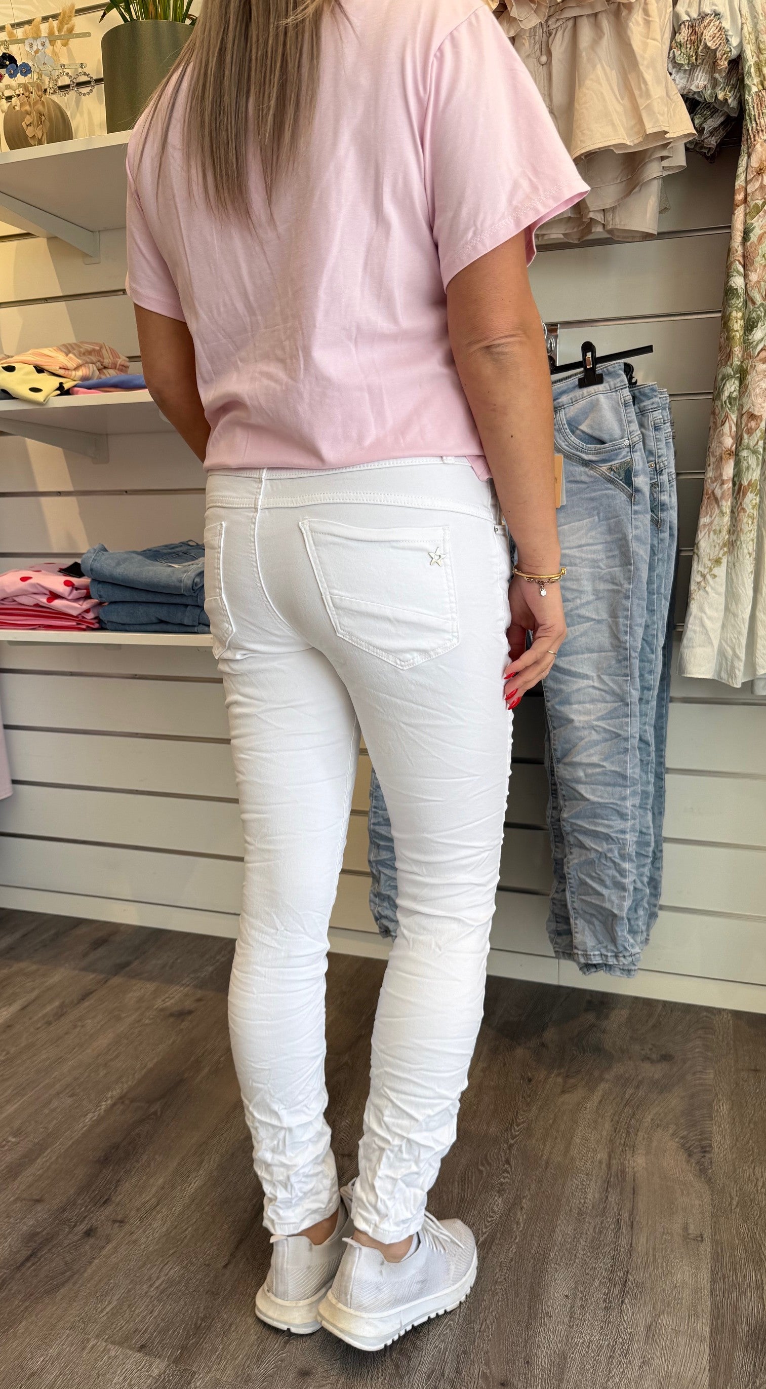 Emma Jeans Vit MDC122