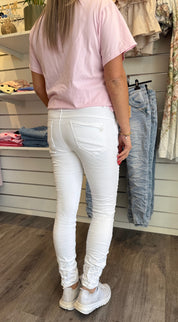 Emma Jeans Vit MDC122