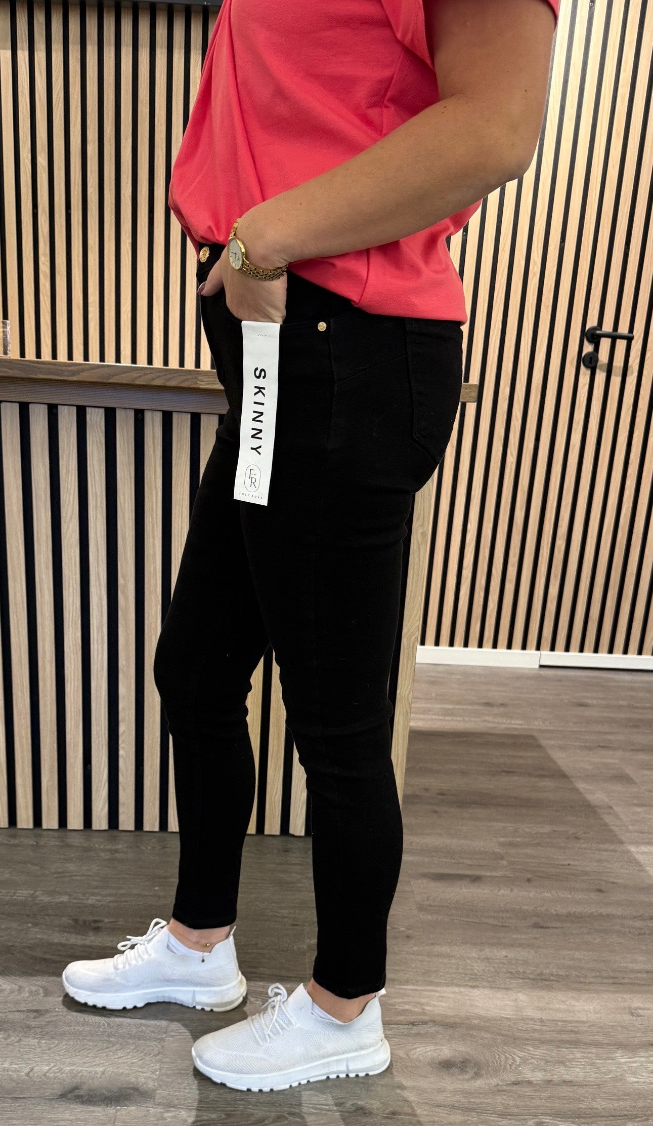 Felicia - Skinnyjeans - Svart