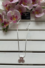 Gemini Halsband Blomma Silver A258-25 Col02