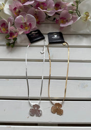 Gemini Halsband Blomma Silver A258-25 Col02