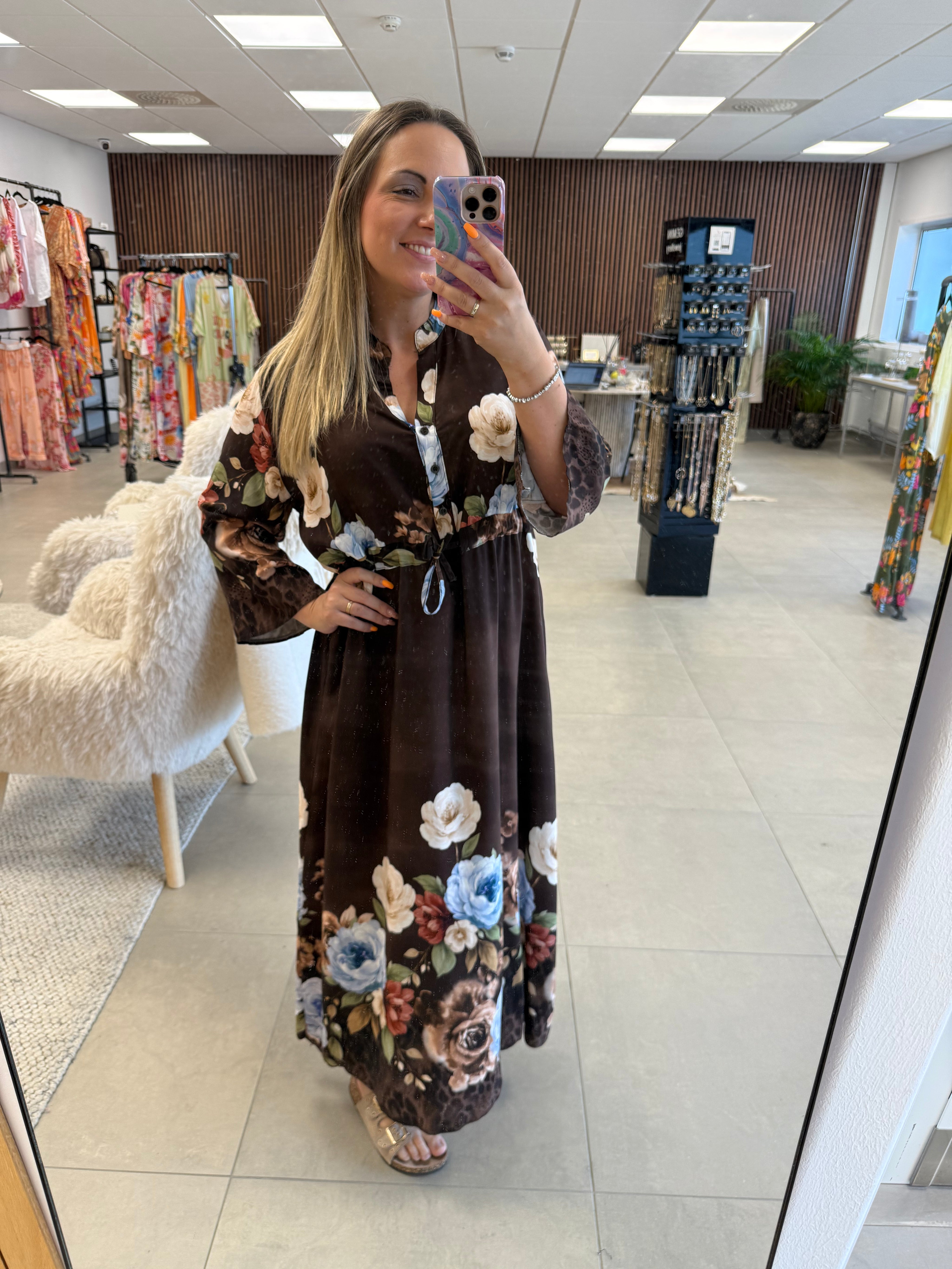 Livia maxiklänning blommig Choco
