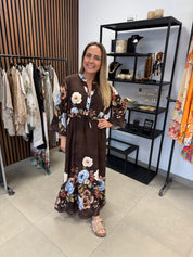 Livia maxiklänning blommig Choco