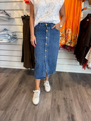 Louise Jeanskjol Mörk denim