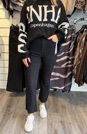 Jenna Jeans Flare Svart