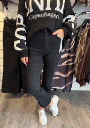 Jenna Jeans Flare Svart