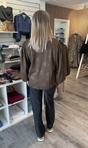 Juni sweatshirt Choco