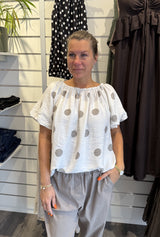 Luciana Topp 26136 Prickar Cream