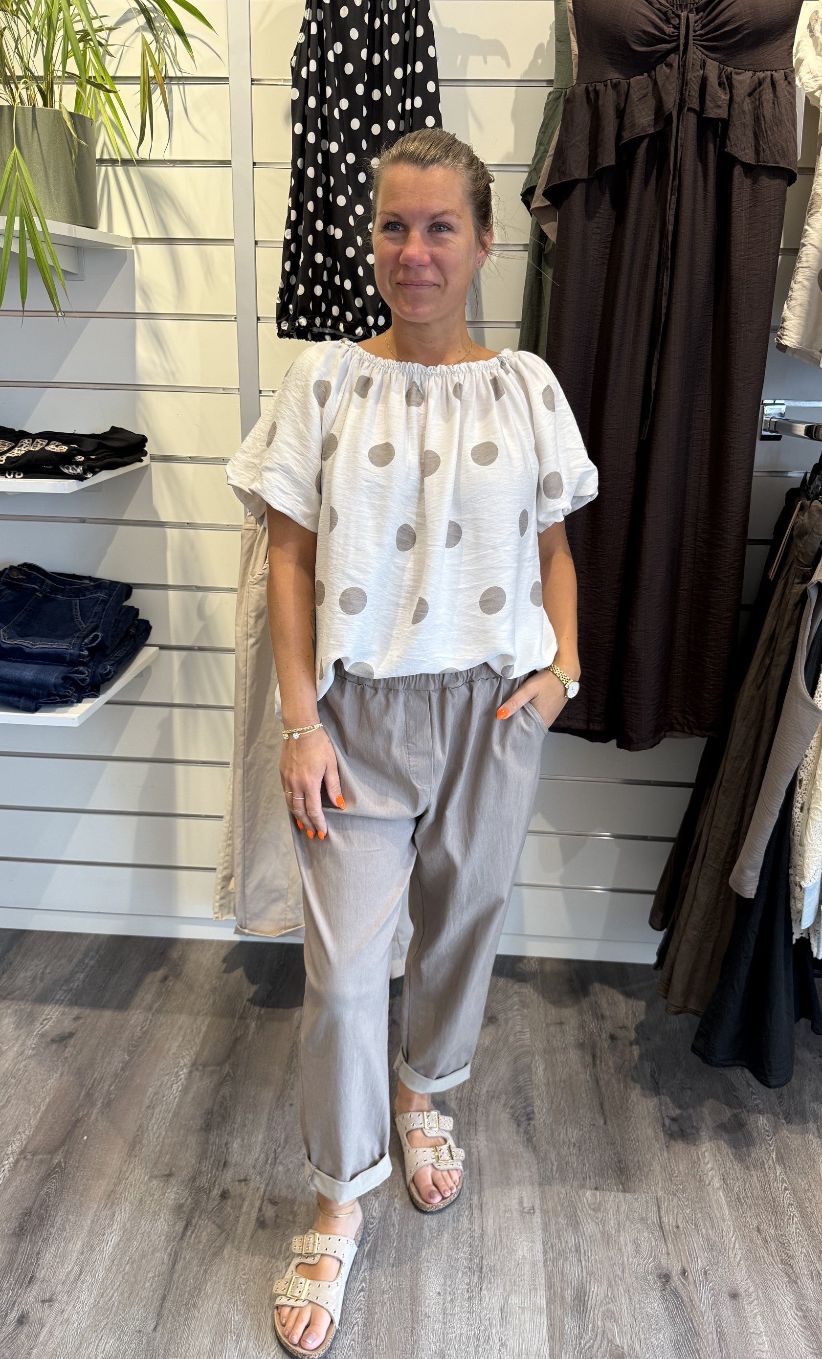 Luciana Topp 26136 Prickar Cream