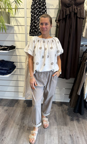 Luciana Topp 26136 Prickar Cream
