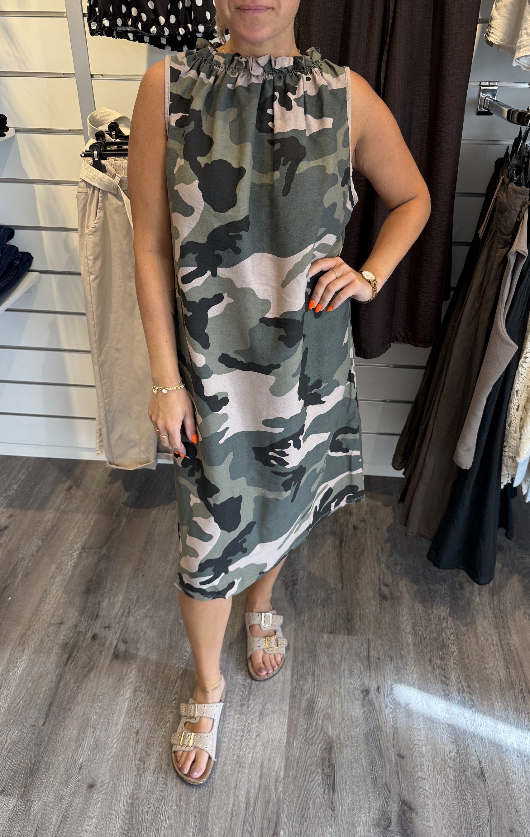 Luppa camo klänning Army