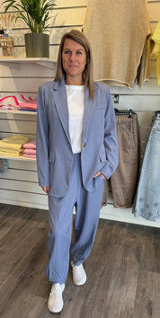 Majken - Kavaj- Jeansblå