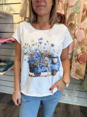 Marie Tshirt Buss Blå