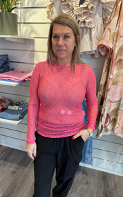 BCAnnie Meshtopp  Rosa Prickig