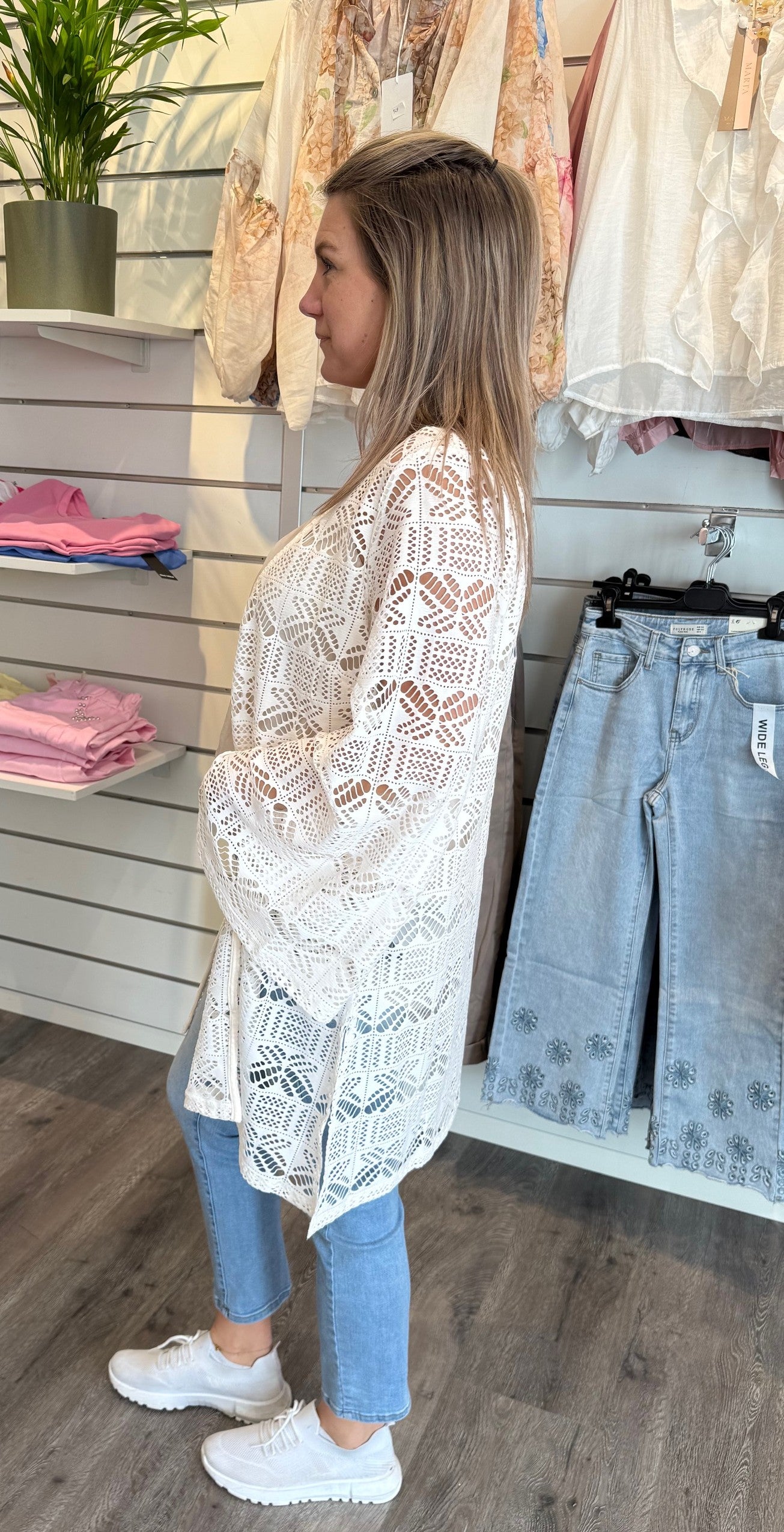 Nella - Kaftan - Creme