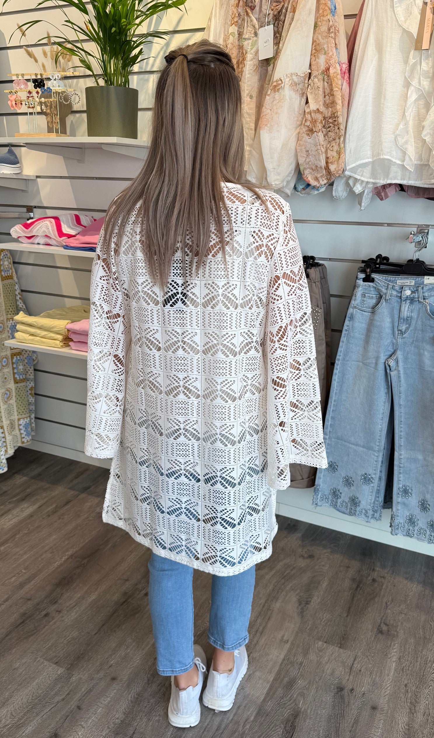 Nella - Kaftan - Creme