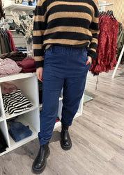 Nico Byxa med resår Mörk Denim
