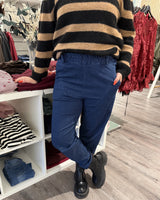 Nico Byxa med resår Mörk Denim