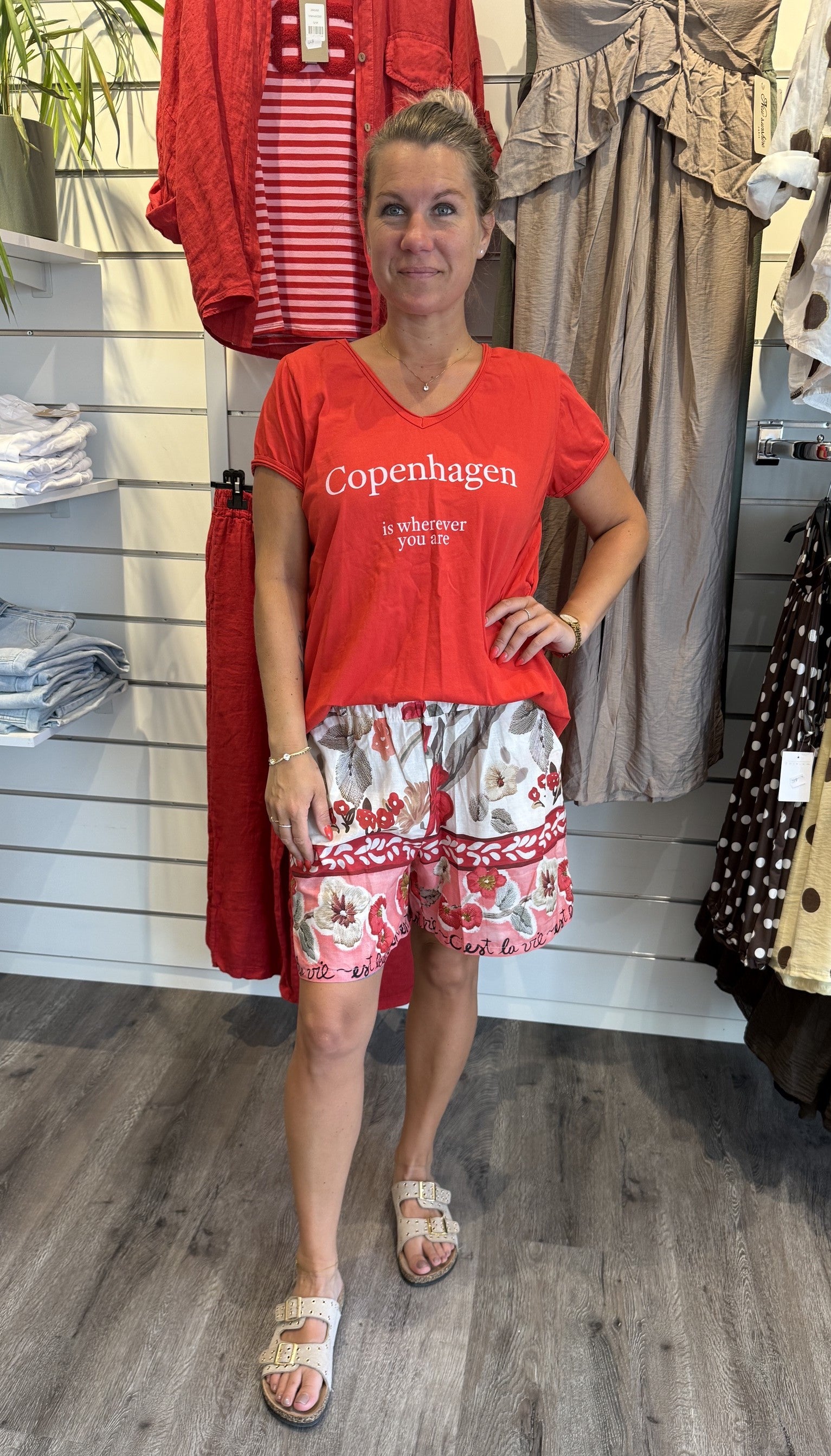 Norina Tshirt Röd