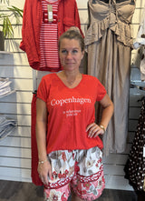 Norina Tshirt Röd
