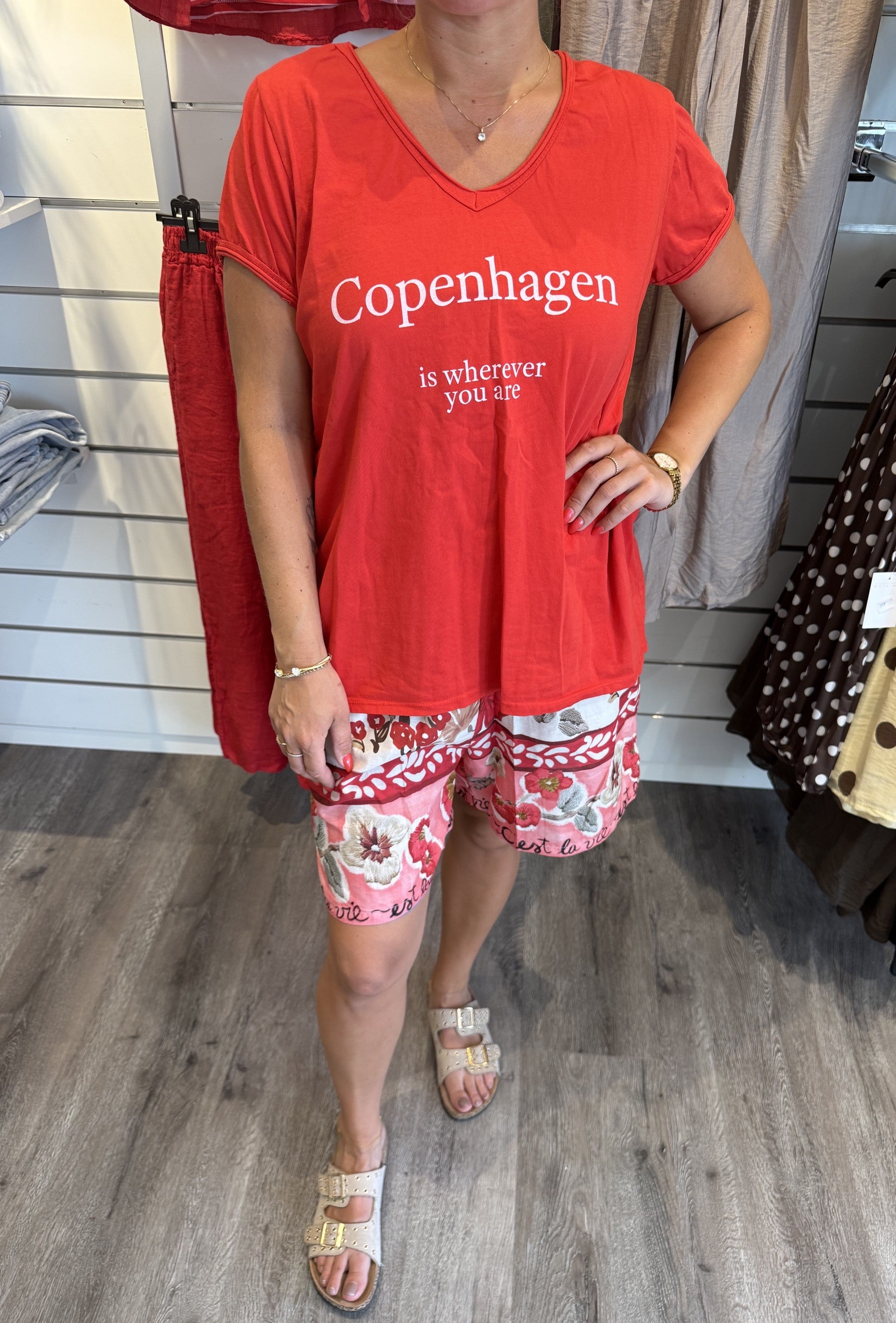 Norina Tshirt Röd