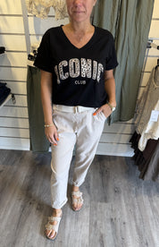 Pandora T-shirt Svart