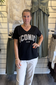 Pandora T-shirt Svart