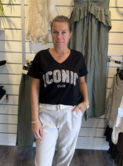 Pandora T-shirt Svart