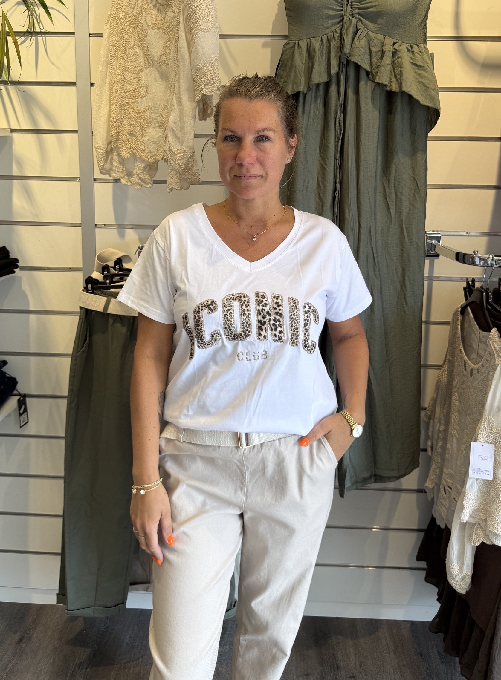 Pandora T-shirt Vit