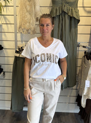 Pandora T-shirt Vit