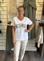 Pandora T-shirt Vit