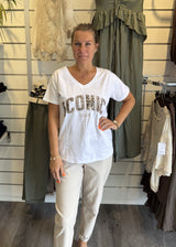 Pandora T-shirt Vit