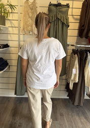 Pandora T-shirt Vit
