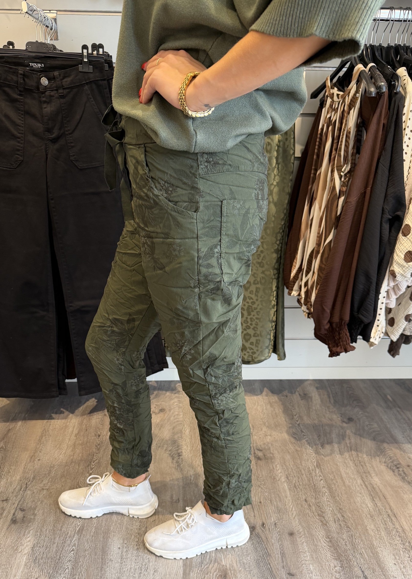 Rigga byxa med knyt military