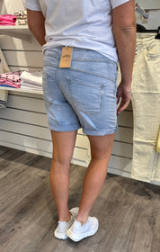 Rita - Shorts med knyt - Ljusdenim -Nyhet
