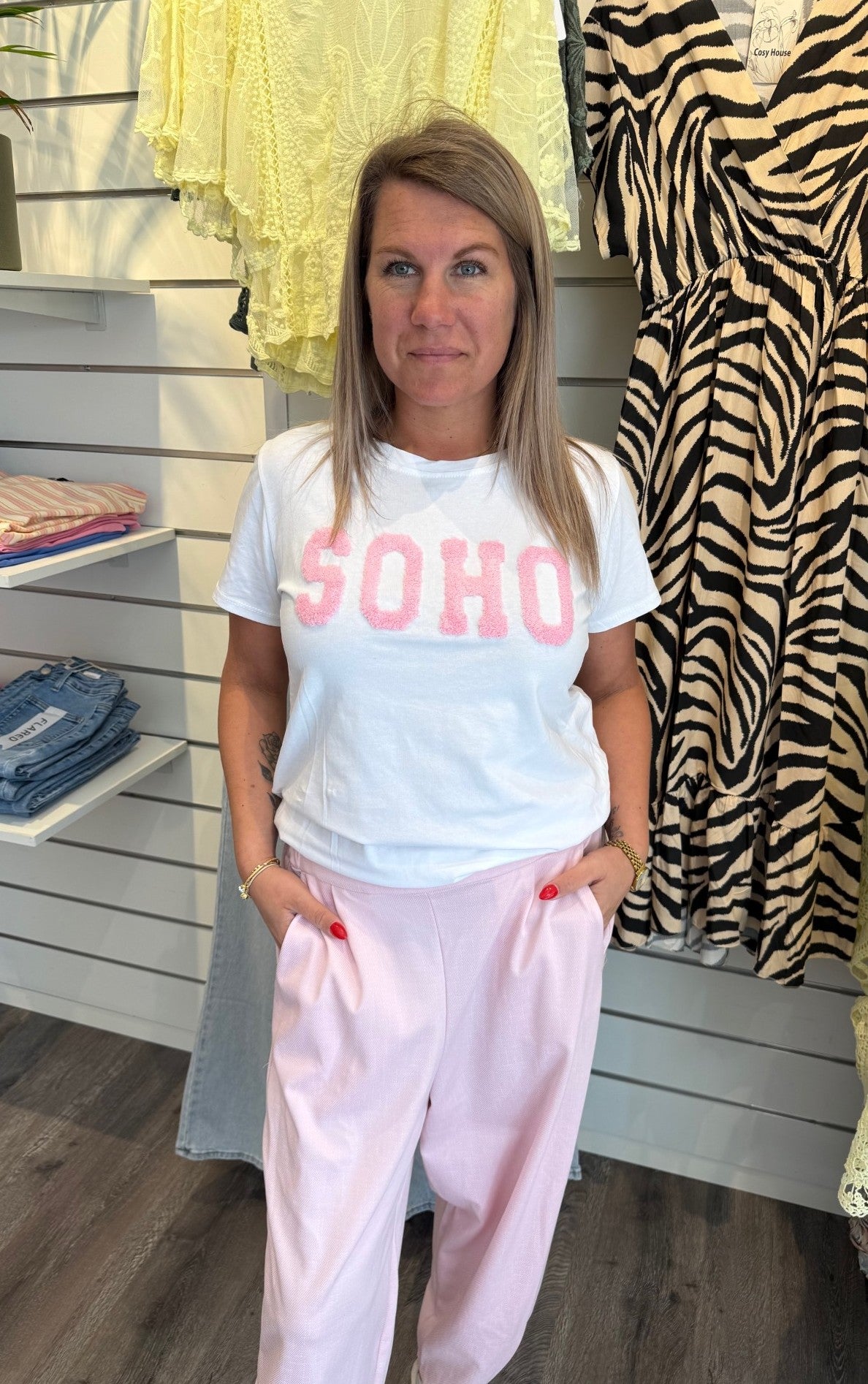 Herdis Tshirt Rosa