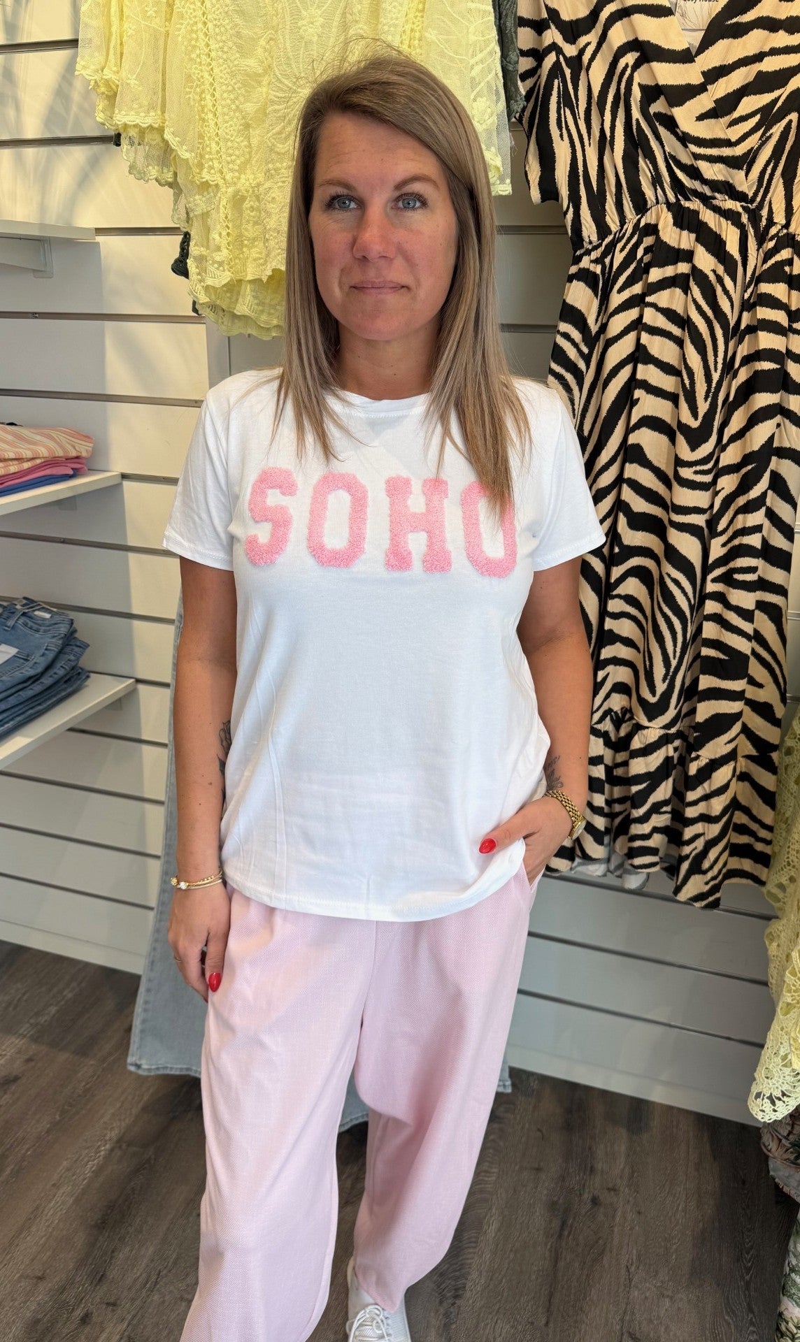 Herdis Tshirt Rosa