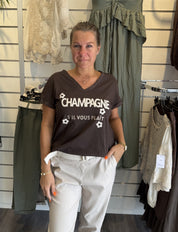 Sabrina T-shirt Choco