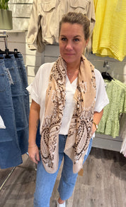 Caitlyn - Scarf  - Beige