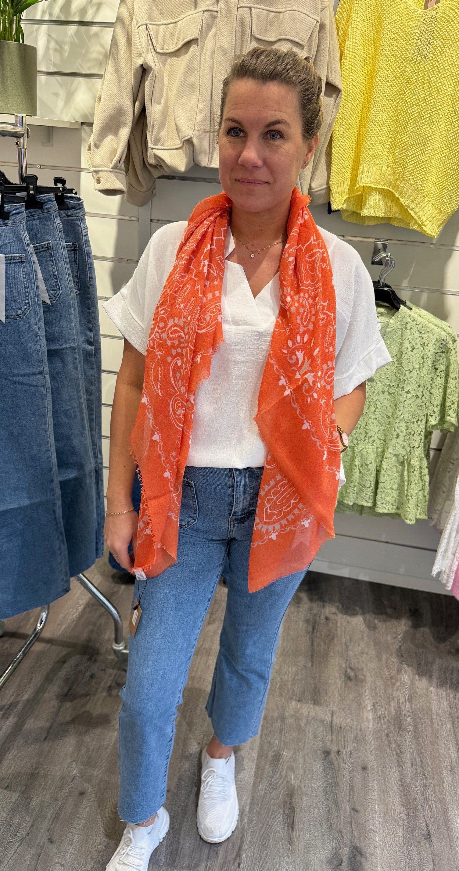 Caitlyn - Scarf  - Orange