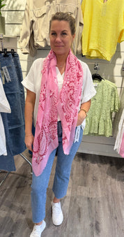 Caitlyn - Scarf  - Rosa